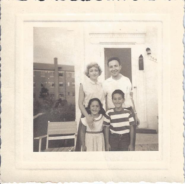 Henriette Avram and her Family, 1953
