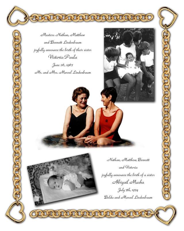 Belda Lindenbaum and her Family 