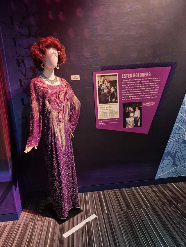 Ester Goldberg Display, Capital Jewish Museum Exhibit