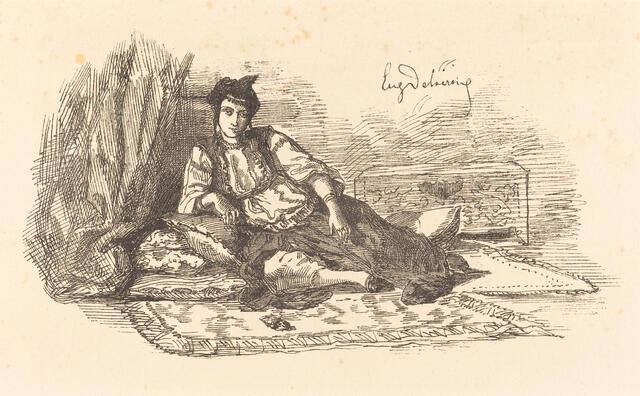 Jewish Woman of Algiers, 1838.