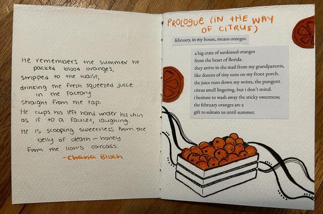 Page two of a Zine