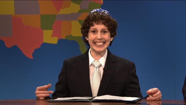 Still from "Jacob the Bar Mitzvah Boy" sketch on SNL