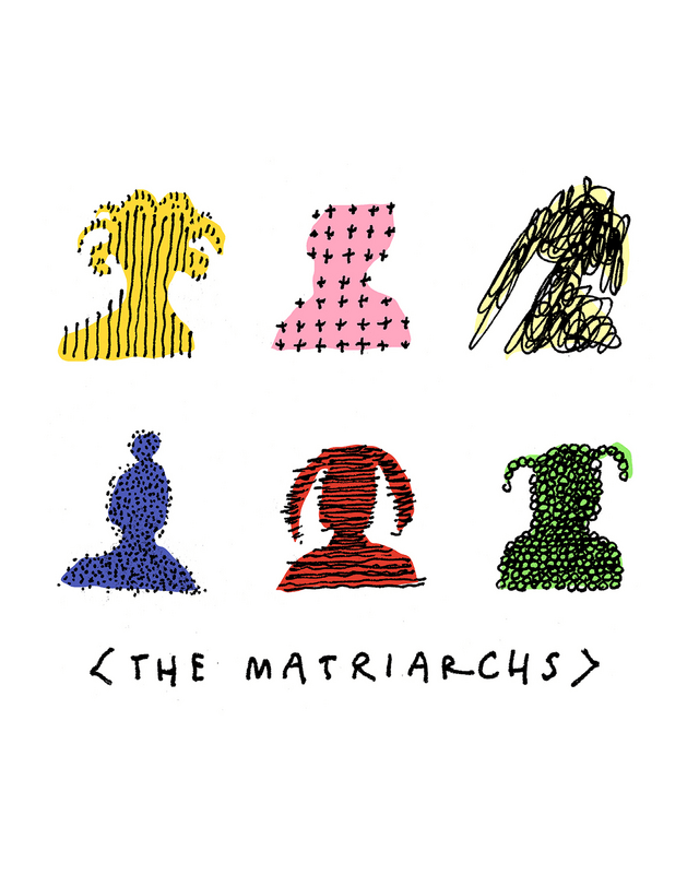 "The Matriarchs" Play Logo