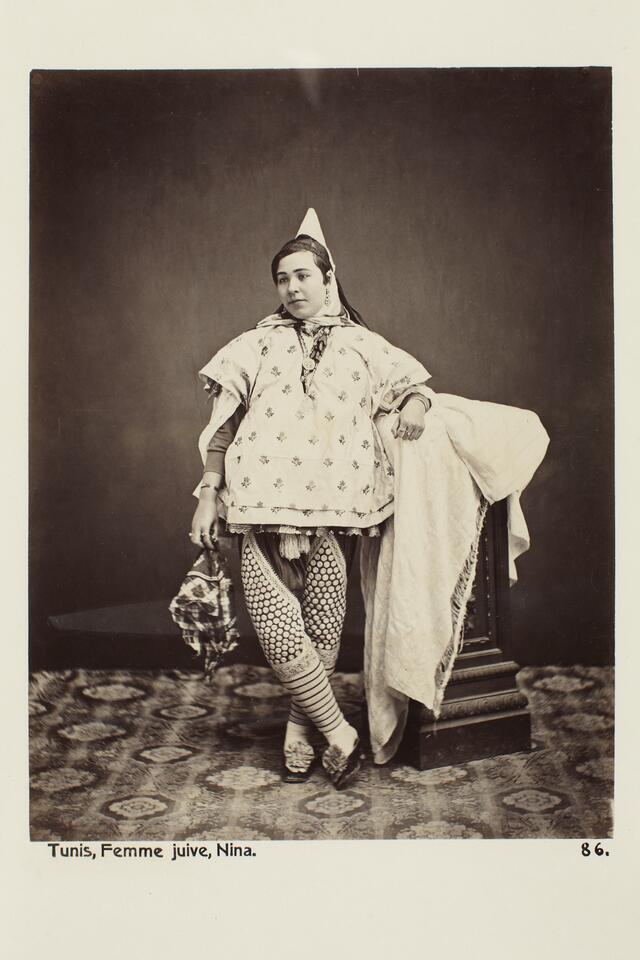 Tunis, Jewish woman 1889-1890