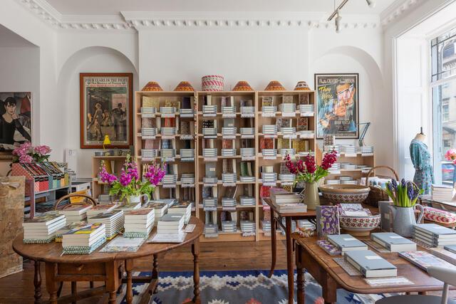 Persephone Bookstore in Bath, UK