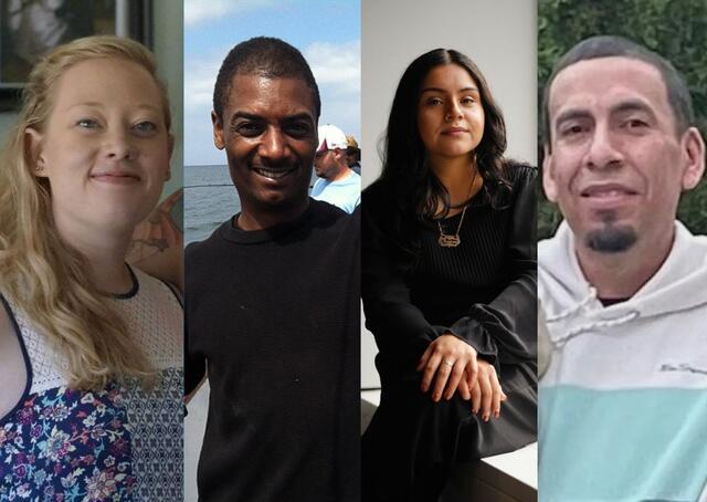 Renee Good,Keith Porter, Marimar Martinez, and Silverio Villegas-Gonzalez