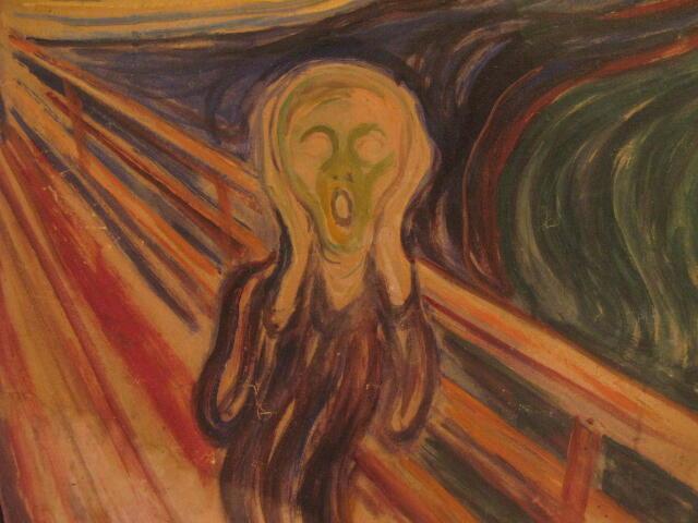 "The Scream," by Edward Munch