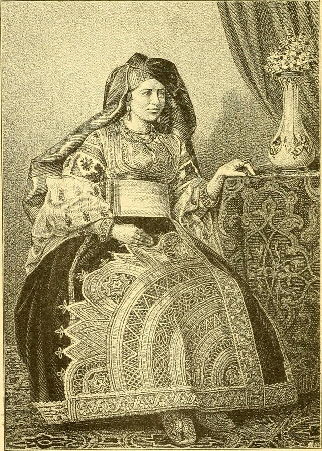 Moroccan Jewish woman, 1901-1906.