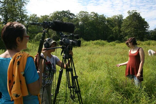 Vic Marks - Action Conversations/ Bellows Falls, VT. Filming